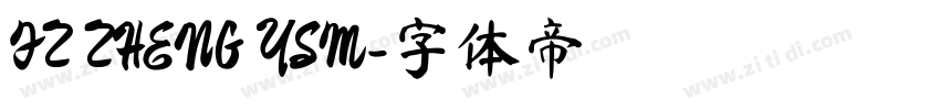 FZ ZHENG YSM字体转换